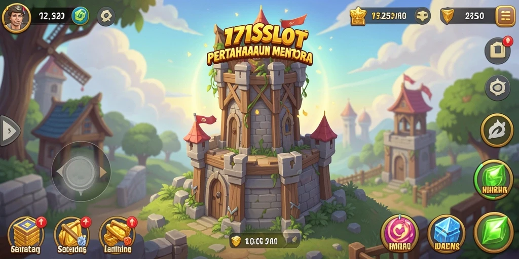 Tampilan gameplay 171SLOT yang seru dalam Tower Defense.