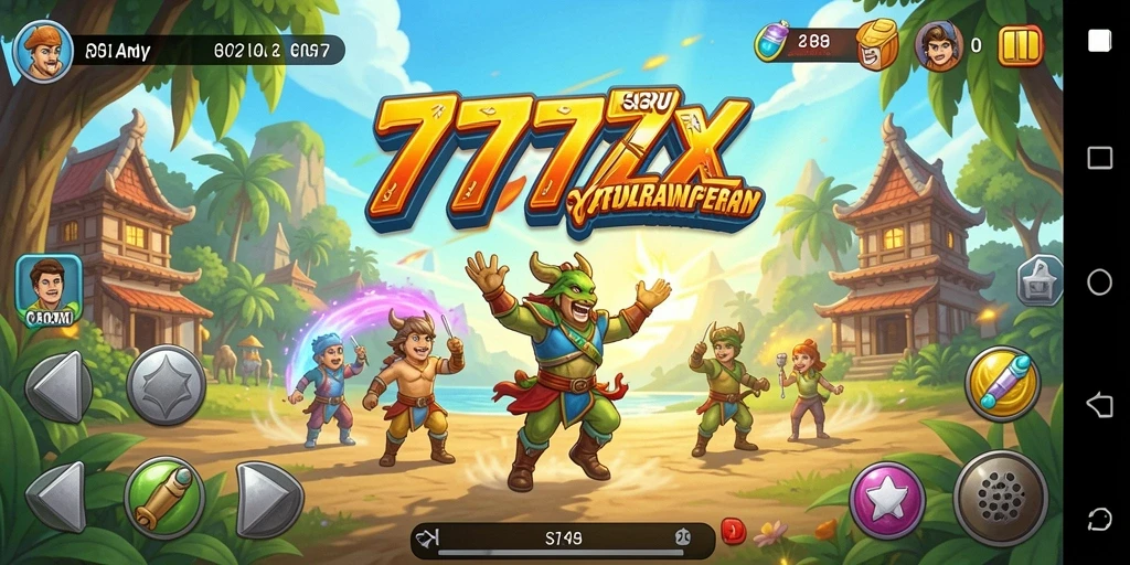 Gameplay menegangkan dalam petualangan 777ZX.