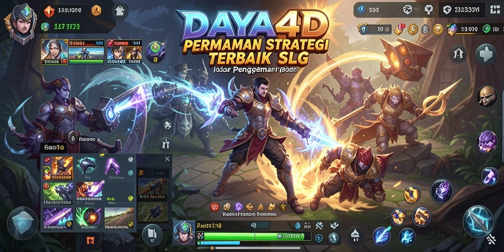 Tangkapan layar DAYA4D menampilkan momen pertempuran strategis yang mendebarkan.