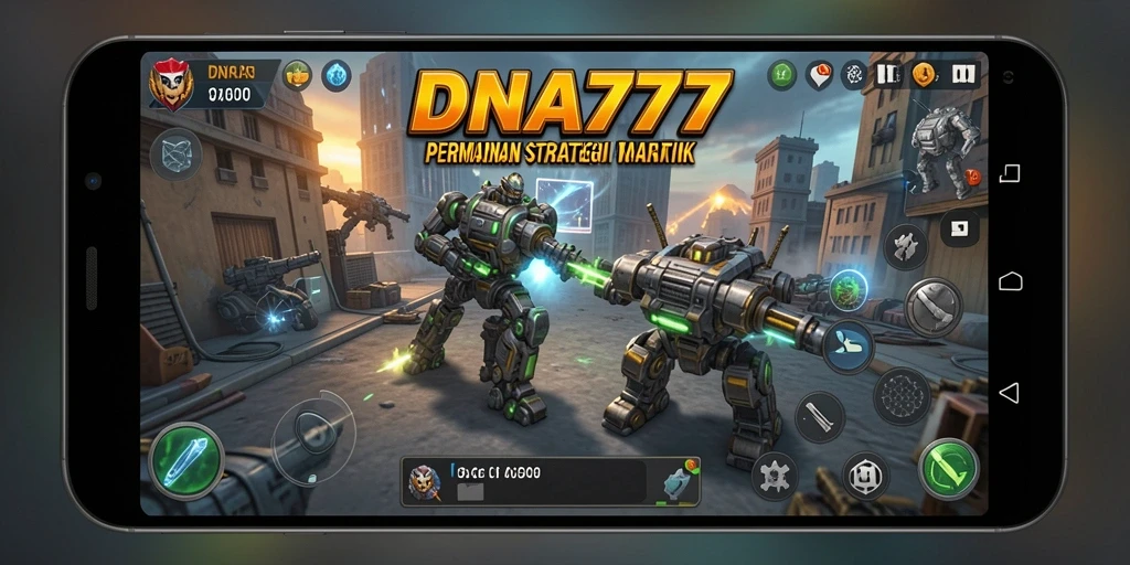 Tampilan strategi seru dalam gameplay DNA777