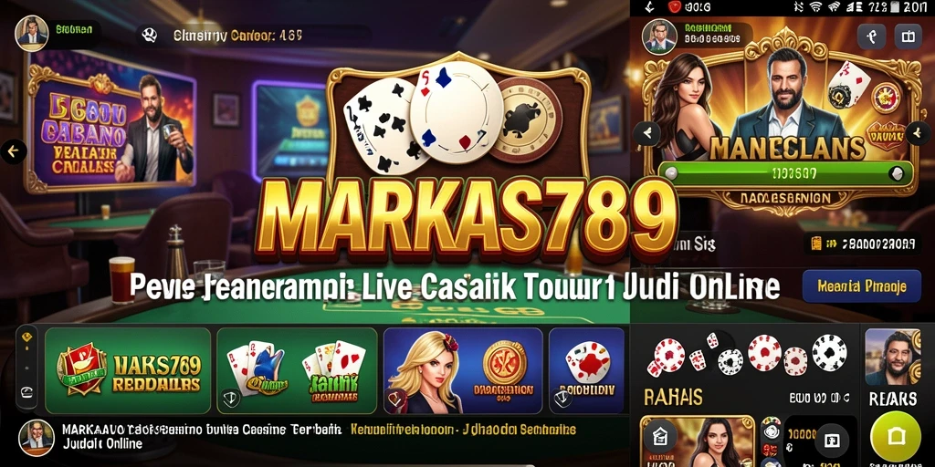 Screenshot dari gameplay Live Casino MARKAS789 yang menarik dan interaktif.
