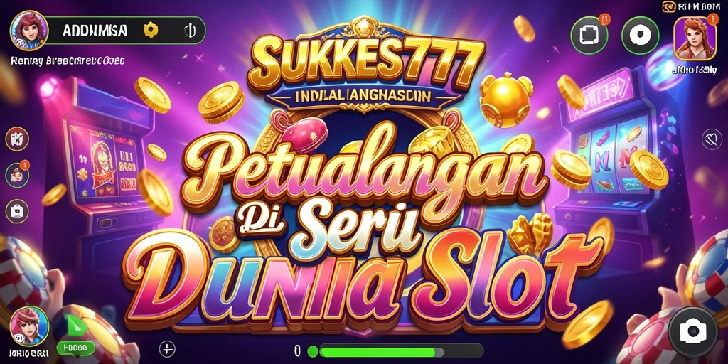 Screenshot gameplay SUKSES777 menampilkan keseruan bermain Slot yang mendebarkan.
