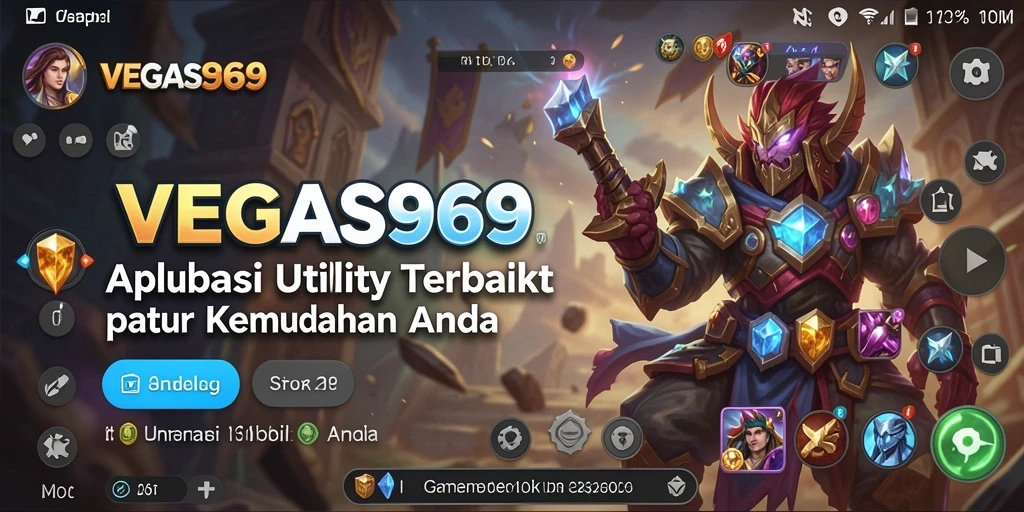 Tampilan antarmuka pengguna VEGAS969 yang menarik dan intuitif.